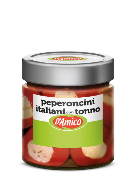 PEPERONCINI FARCITI al TONNO