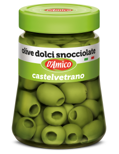 OLIVE DOLCI SNOCCIOLATE CASTELVETRANO in acqua e sale