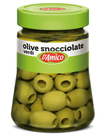OLIVE VERDI SNOCCIOLATE in acqua e sale