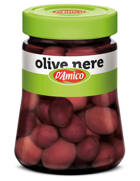 OLIVE NERE in acqua e sale