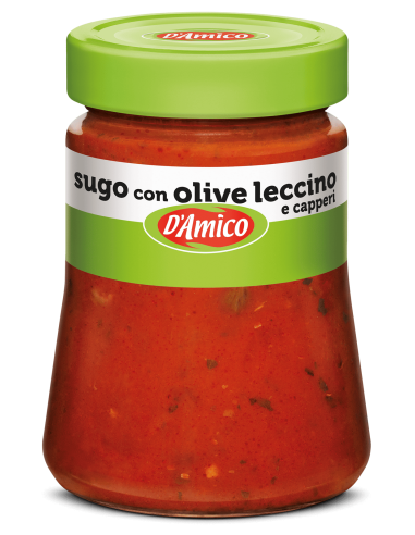 SUGO con OLIVE LECCINO e CAPPERI