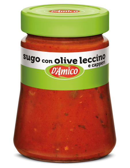 SUGO con OLIVE LECCINO e CAPPERI