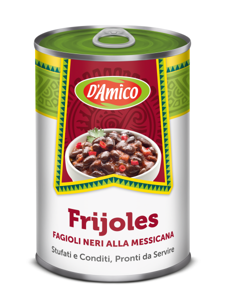 FRIJOLES FAGIOLI NERI alla MESSICANA