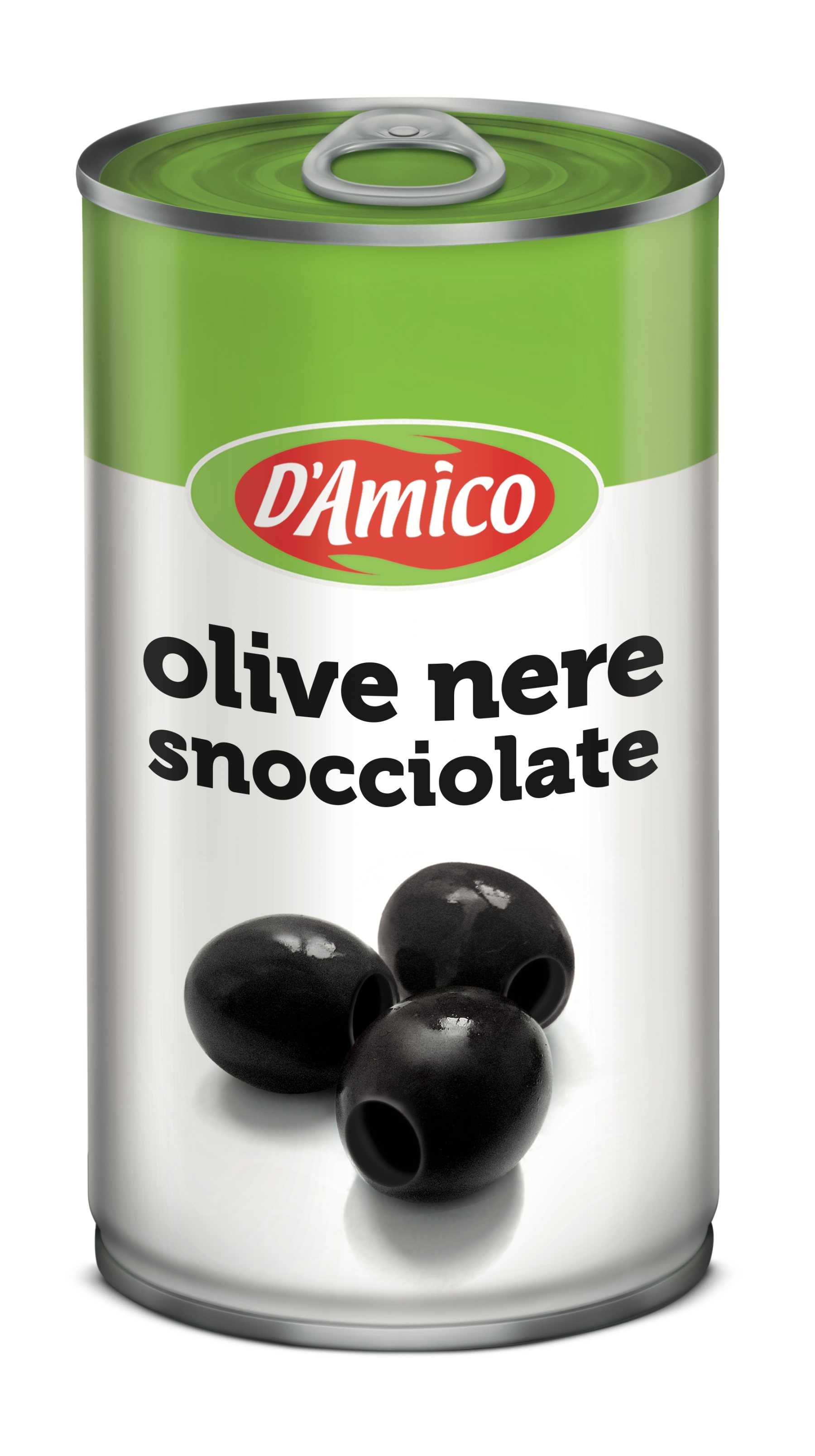 Olive nere snocciolate