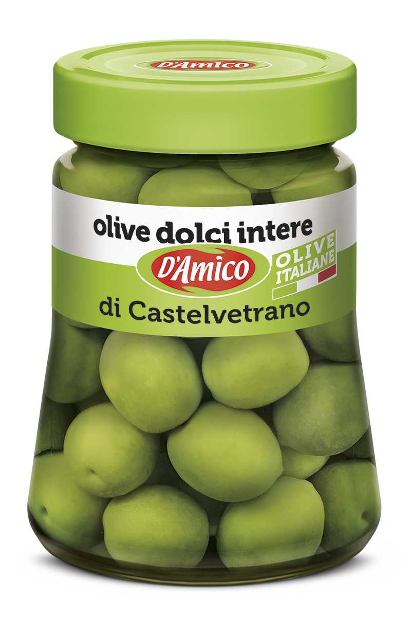 olive verdi dolci intere di castelvetrano