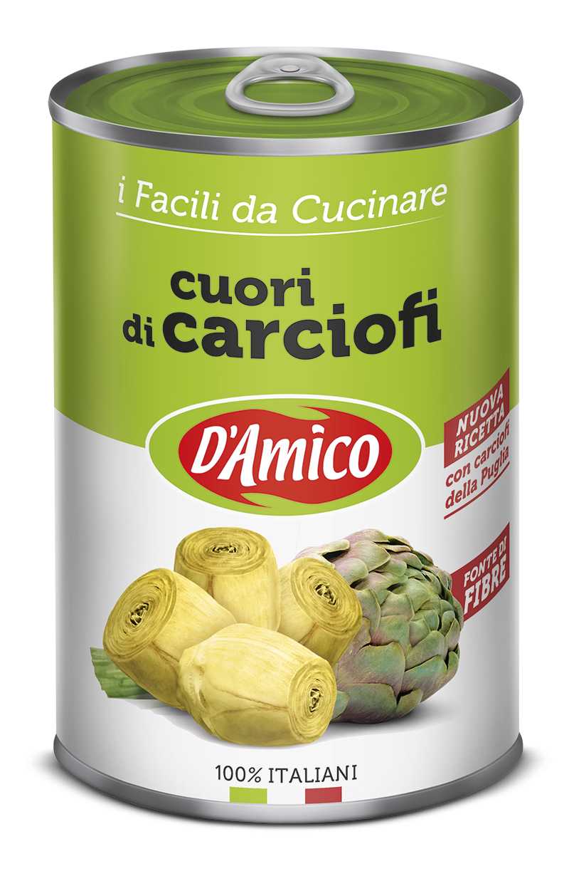 Cuori di carciofi interi "5/7"