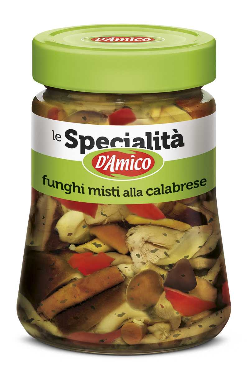 Funghi misti alla calabrese