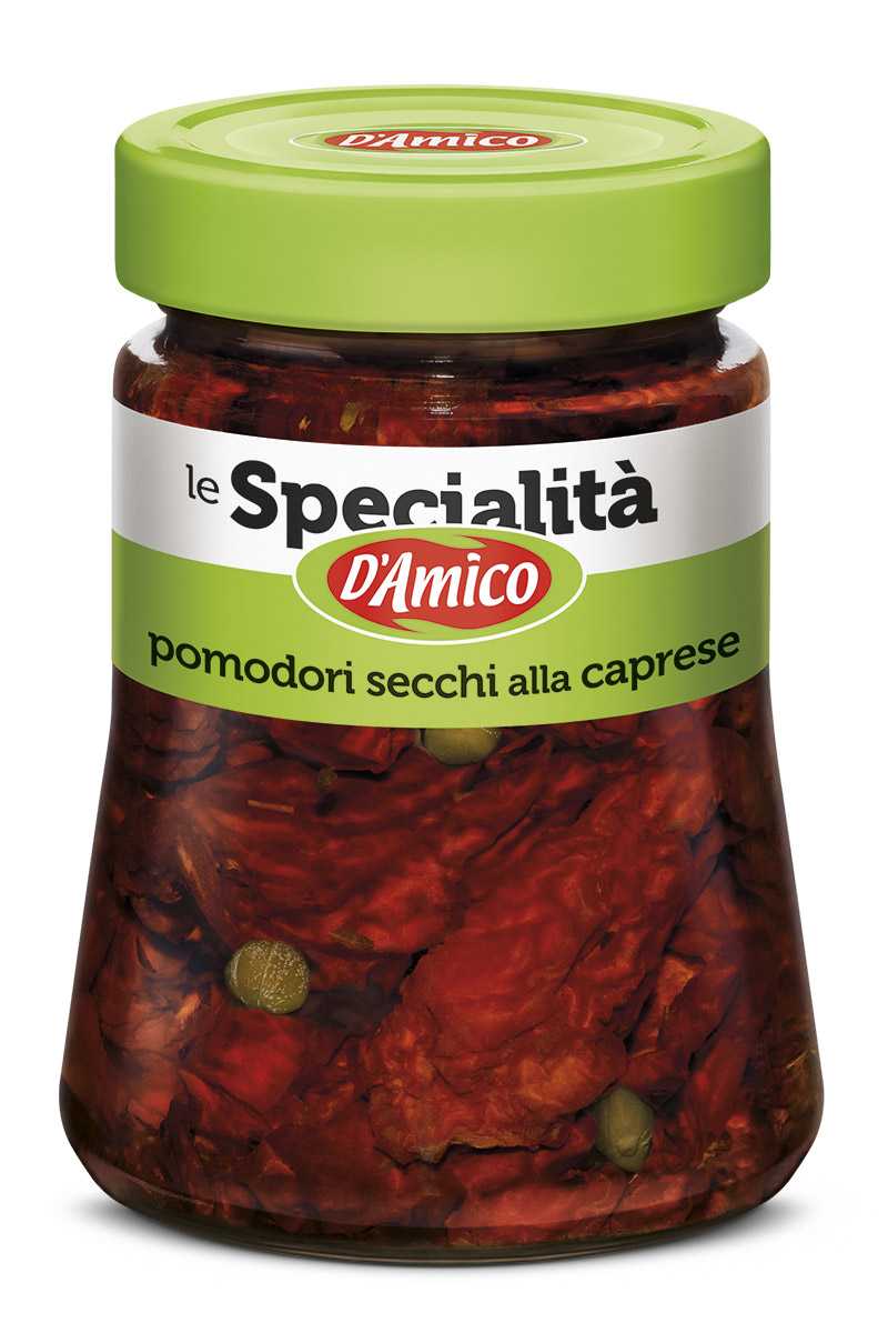 Pomodori secchi alla caprese