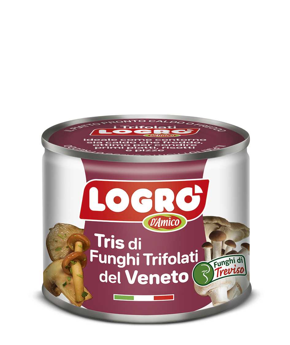 Tris di Funghi del Veneto trifolati