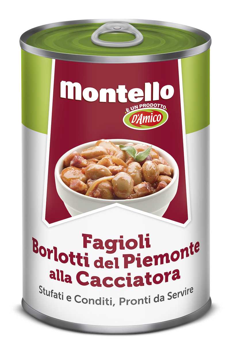 Fagioli Borlotti del Piemonte alla cacciatora