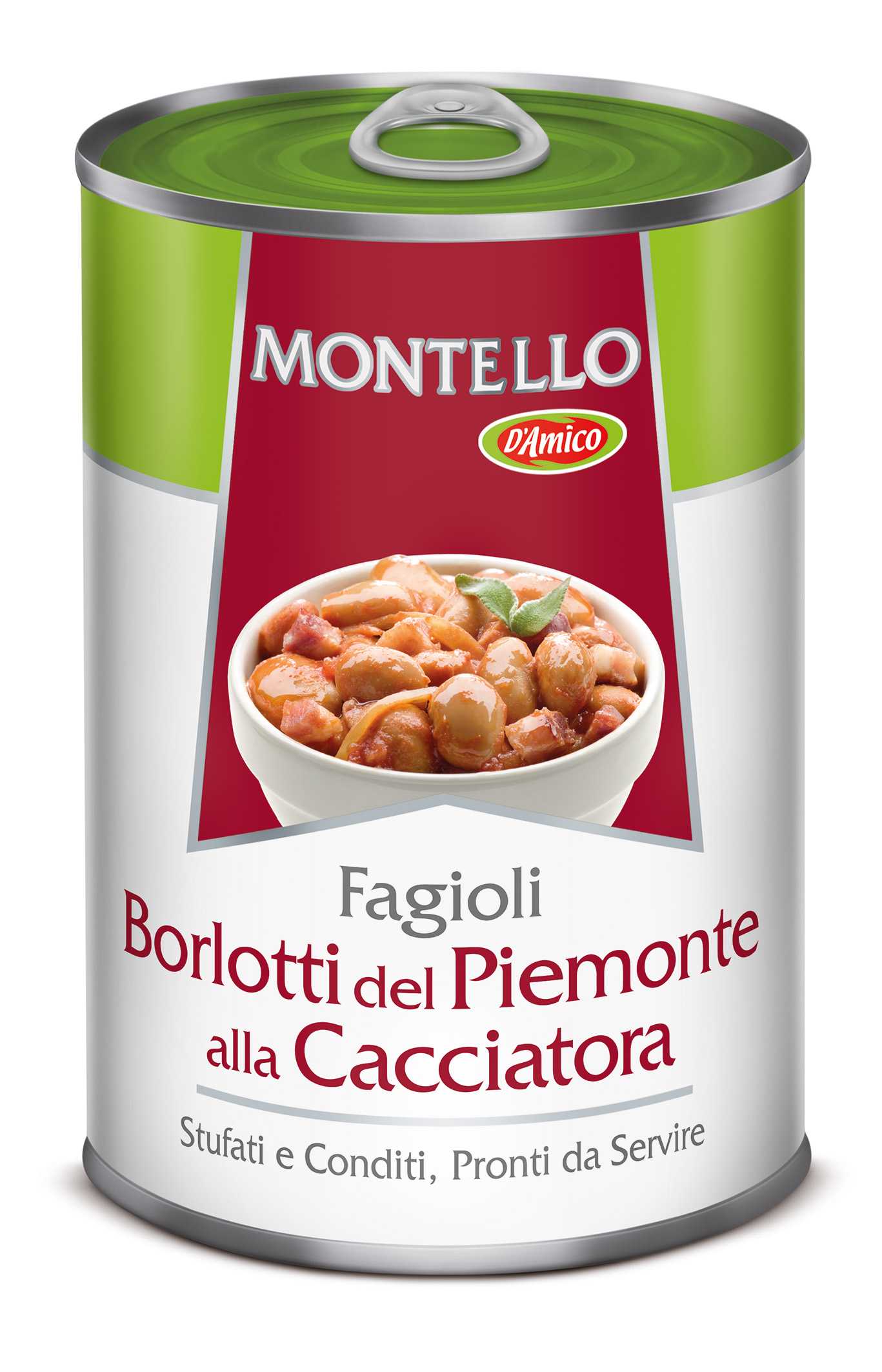 Fagioli Borlotti del Piemonte alla cacciatora