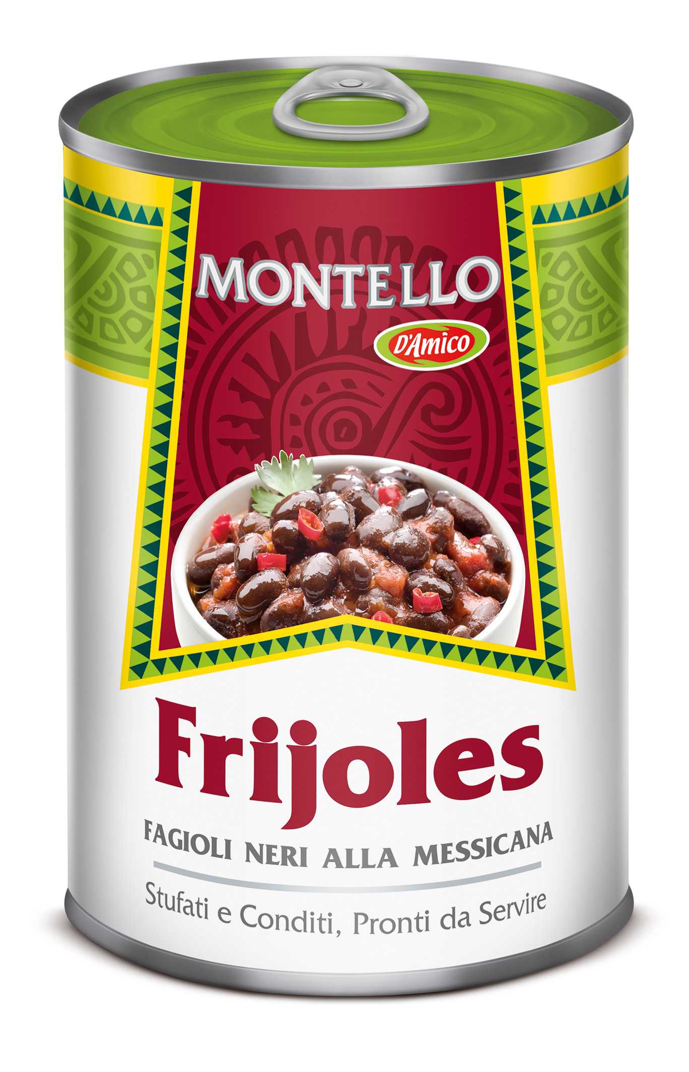 Frijoles Fagioli Neri Alla Messicana