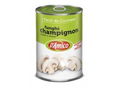 Funghi champignon tagliati