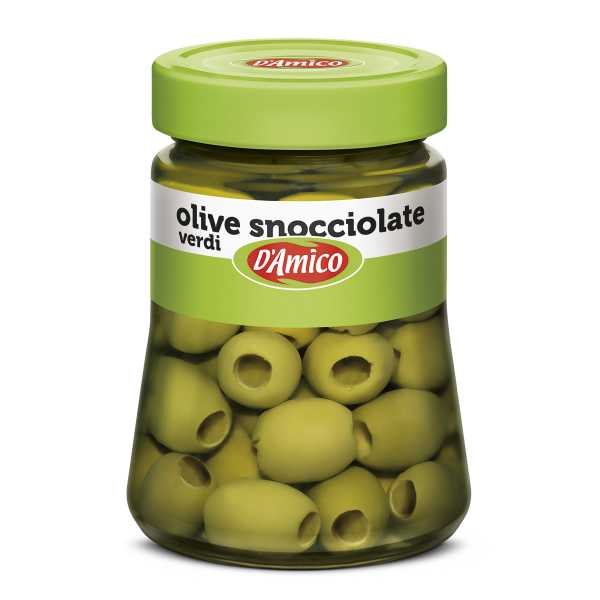 Olive verdi snocciolate