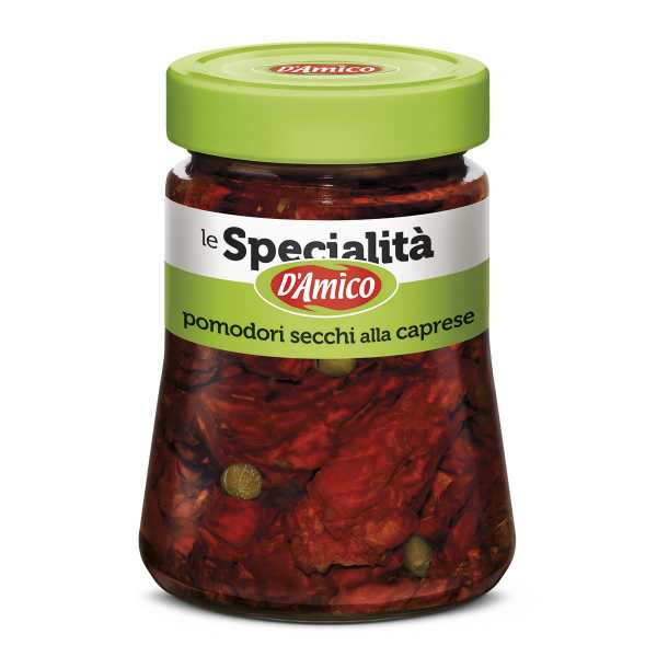 Pomodori secchi alla caprese