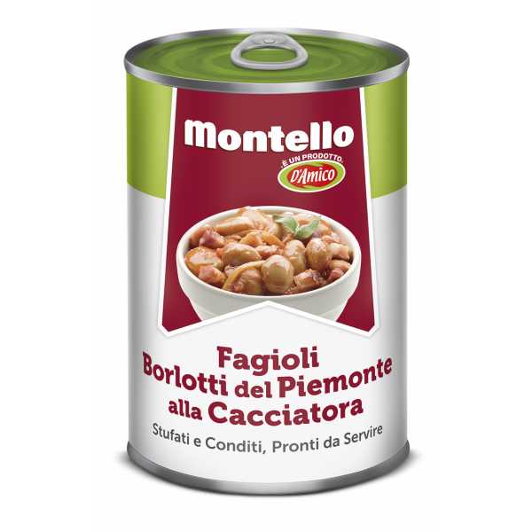 Fagioli Borlotti del Piemonte alla cacciatora