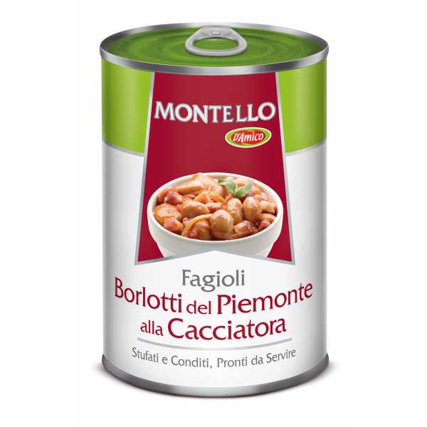 Fagioli Borlotti del Piemonte alla cacciatora
