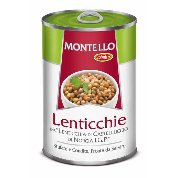 Lenticchie di Castelluccio di Norcia IGP Stufate e condite