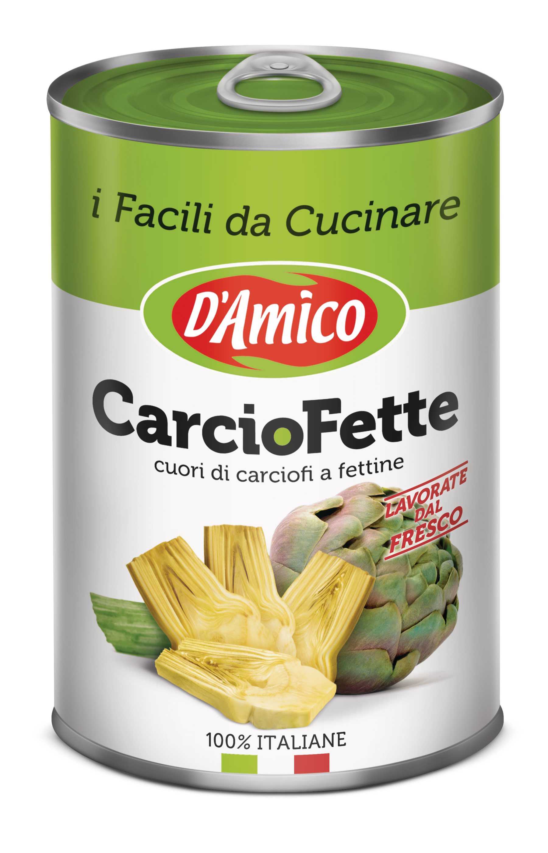Carciofette "sliced artichoke hearts"