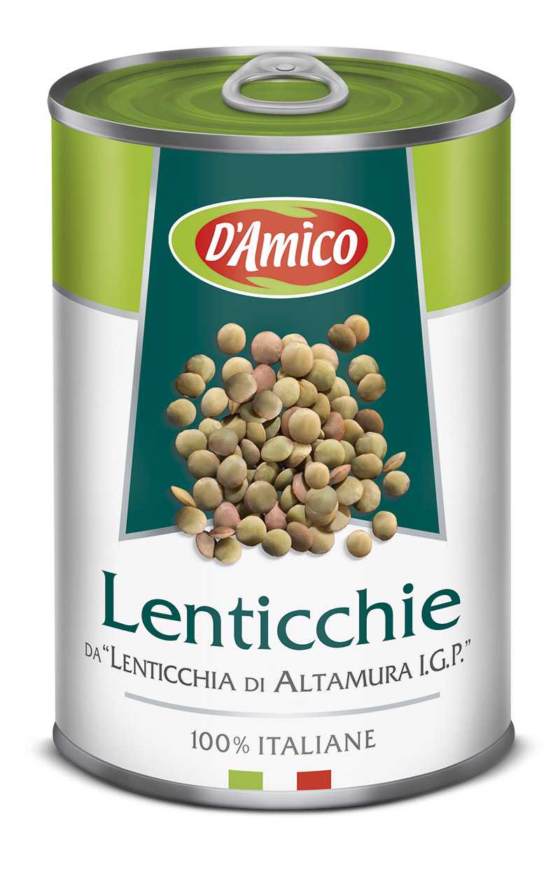  Boiled Lentils from "Lenticchia di Altamura P.G.I."