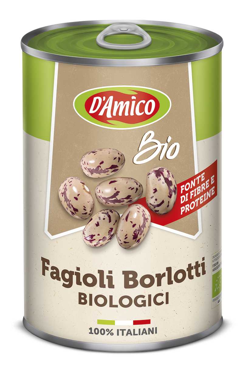 Organic Borlotti Beans 