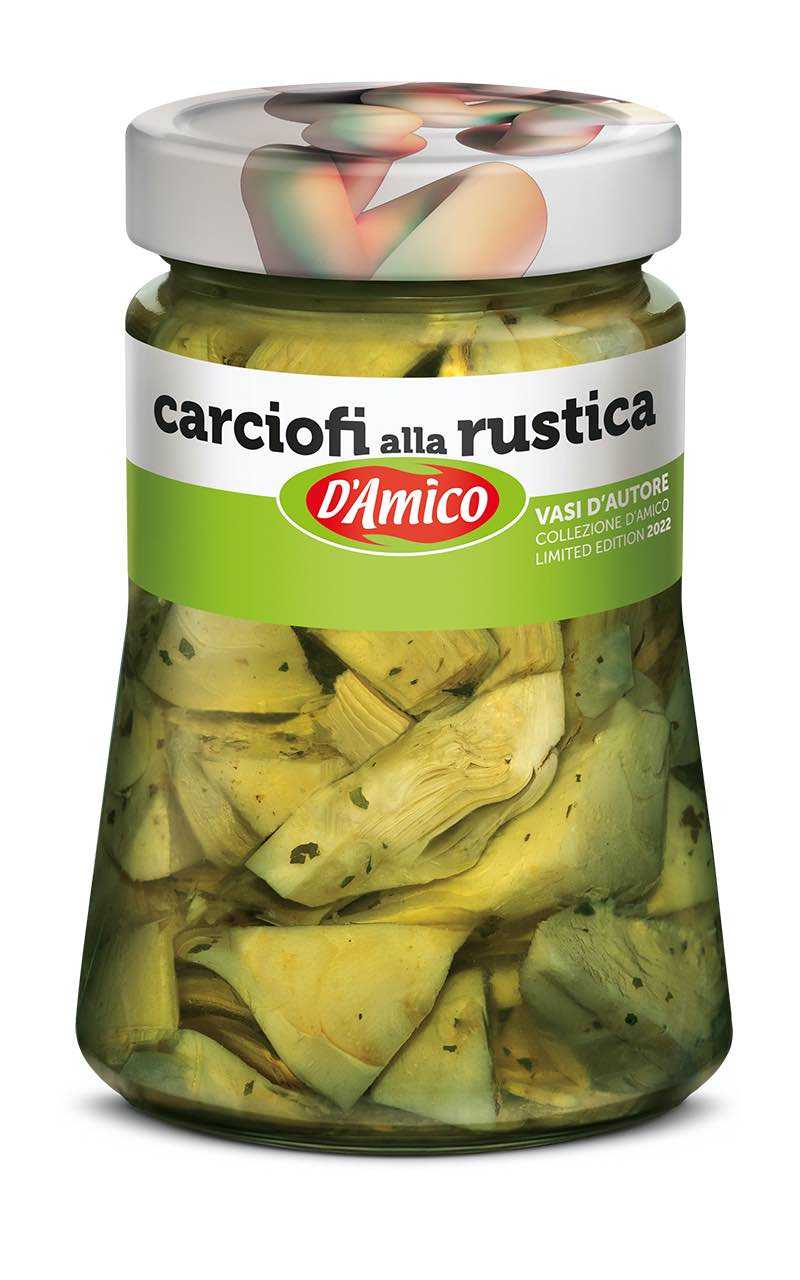 Rustic Artichokes - Designer Jar