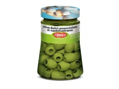 Castelvetrano Pitted Green Sweet Olives - Designer Jar
