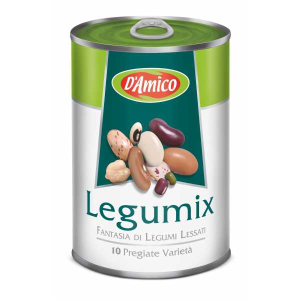 Legumix, fantasy of 10 varieties boiled mixed beans