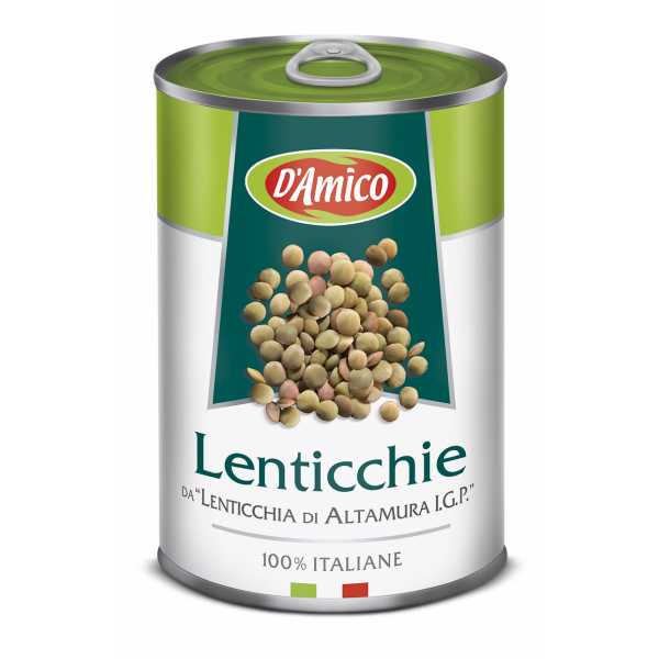  Boiled Lentils from "Lenticchia di Altamura P.G.I."