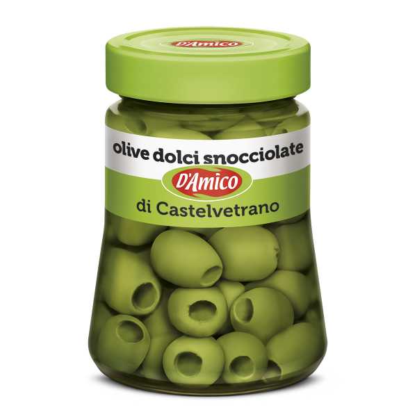 Castelvetrano Pitted Sweet Green Olives