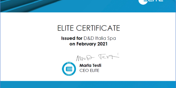 D’AMICO OTTIENE IL PRESTIGIOSO CERTIFICATO ELITE DI BORSA ITALIANA